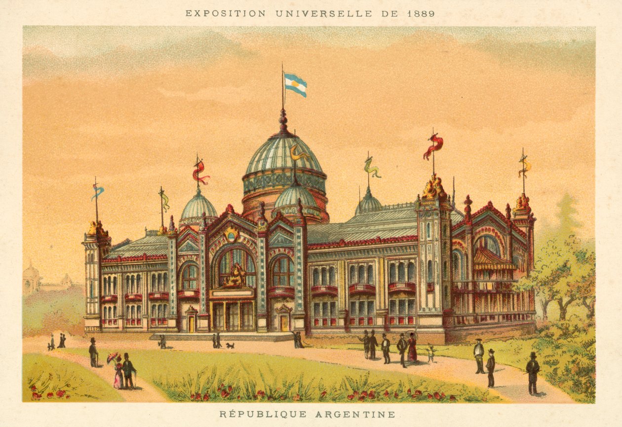 República de Argentina, Exposición Universal 1889, París de French School