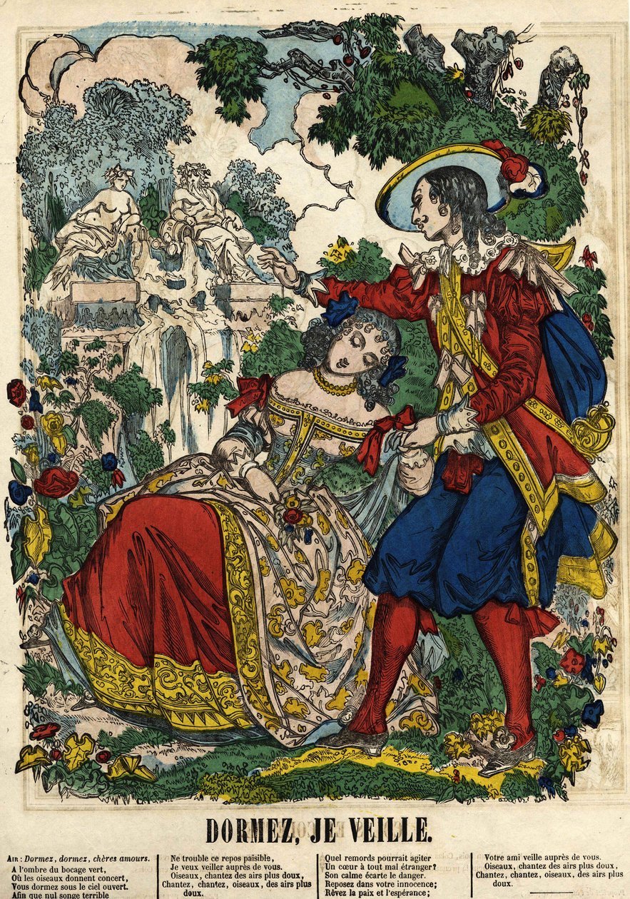 Duerme, yo vigilo, canción. de French School