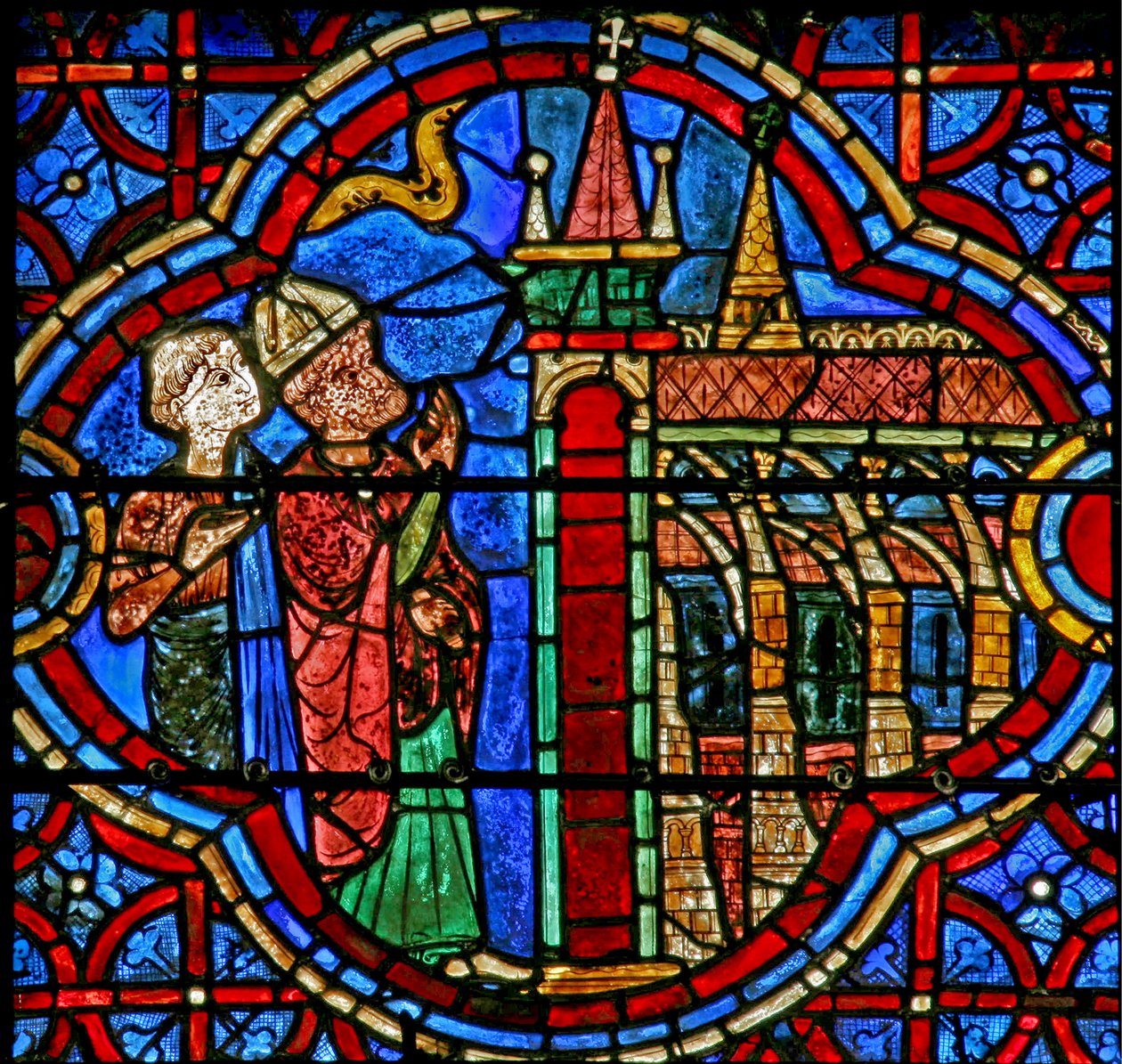 San Tomás - en la catedral de Canterbury de French School