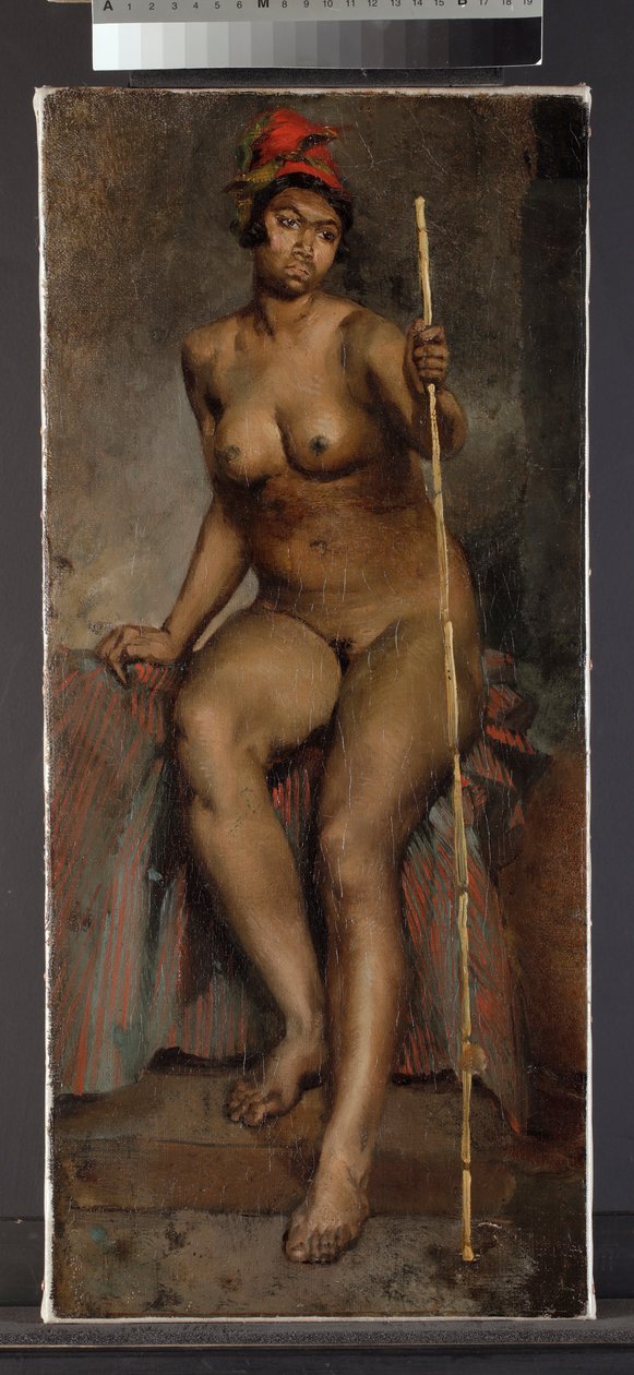 Estudio de una Mujer Mulata de French School