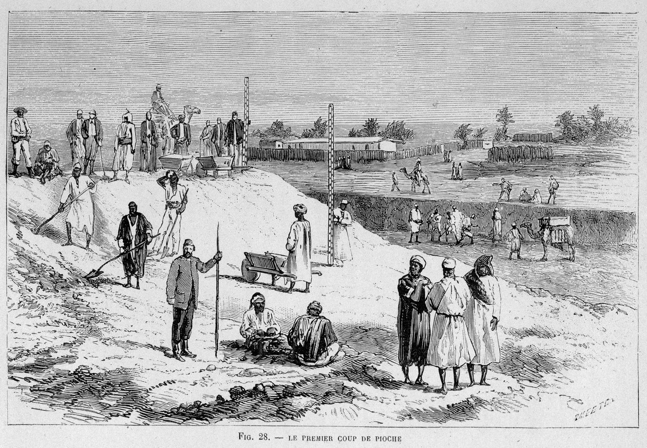 Canal de Suez: el primer pico de French School