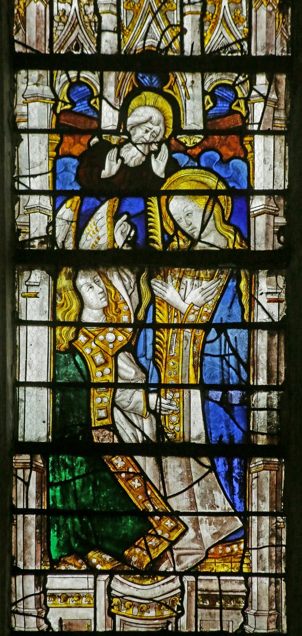 La Anunciación de la muerte de la Virgen de French School