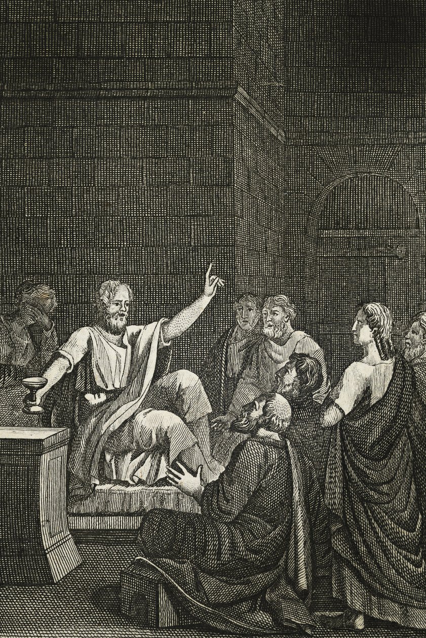 Los últimos momentos de Sócrates de French School
