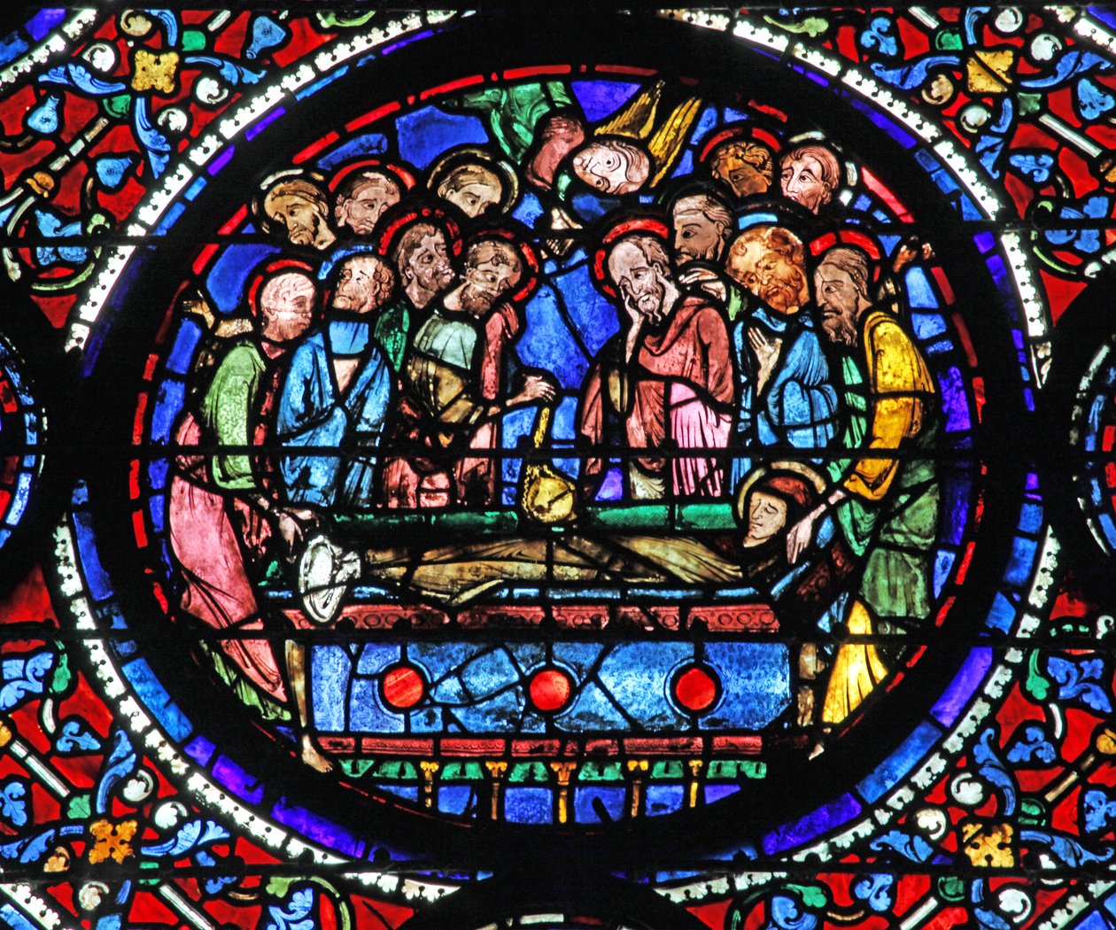 El entierro de la Virgen de French School