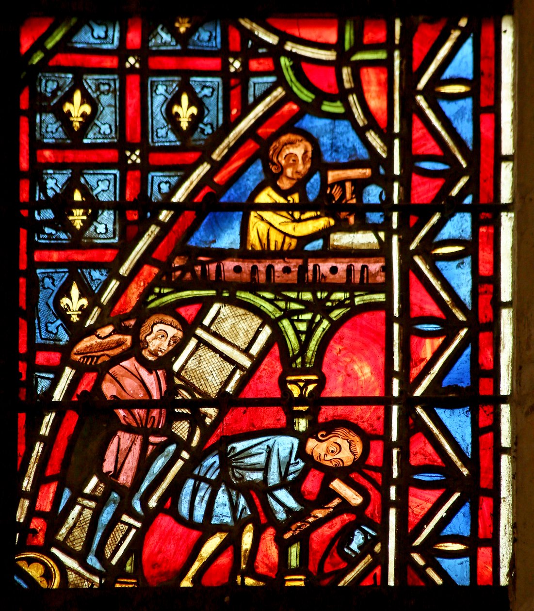 Teófilo construye una iglesia de French School