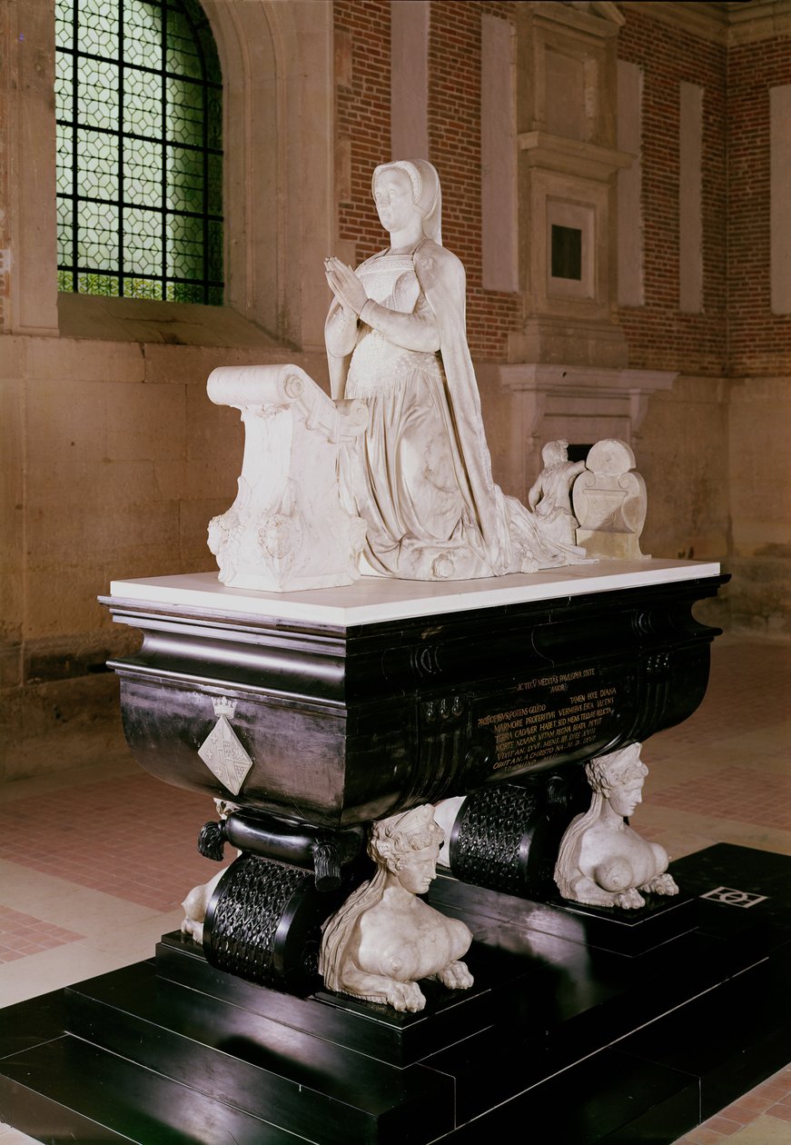 Tumba de Diana de Poitiers (1499-1566) de French School