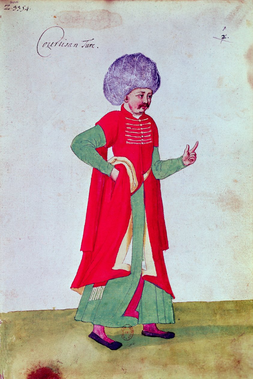 Cortesano turco, 1567 de French School