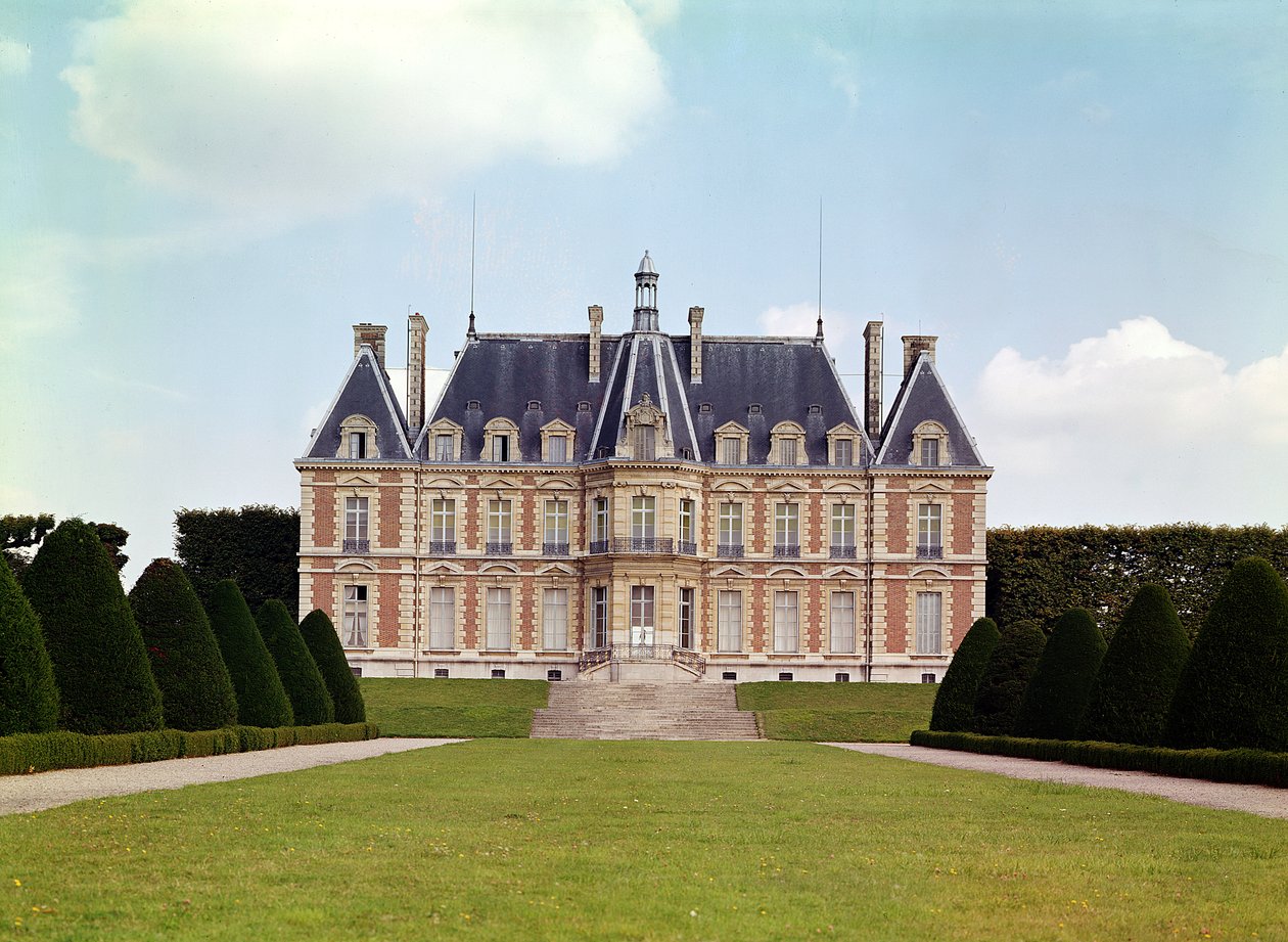 Vista del castillo de French School