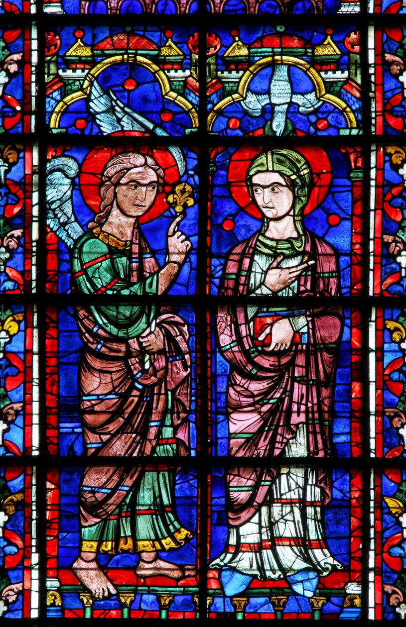 Virgen María - Anunciación de French School