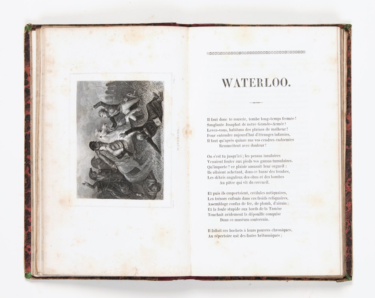Waterloo, por Auguste Barthélémy y Joseph Méry de French School