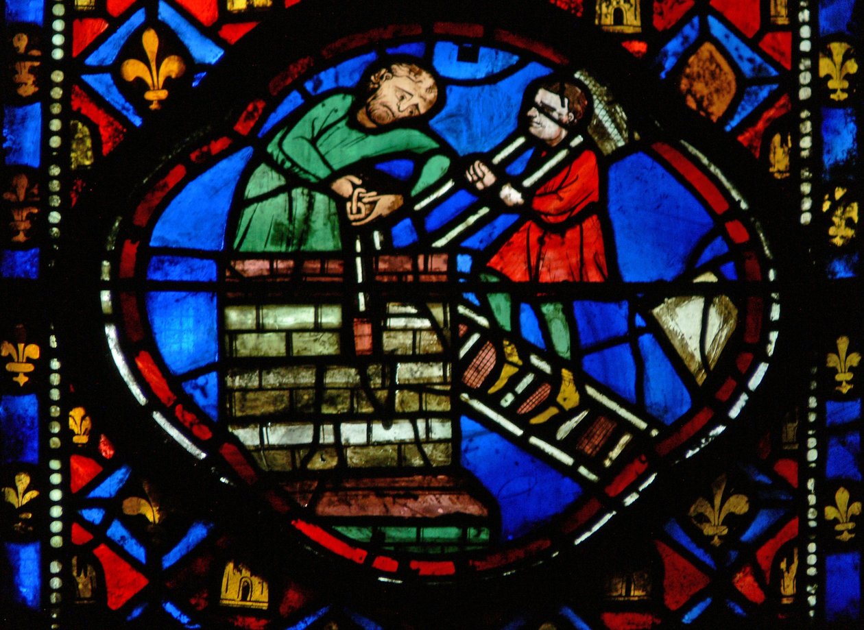 Teófilo construye una iglesia de French School