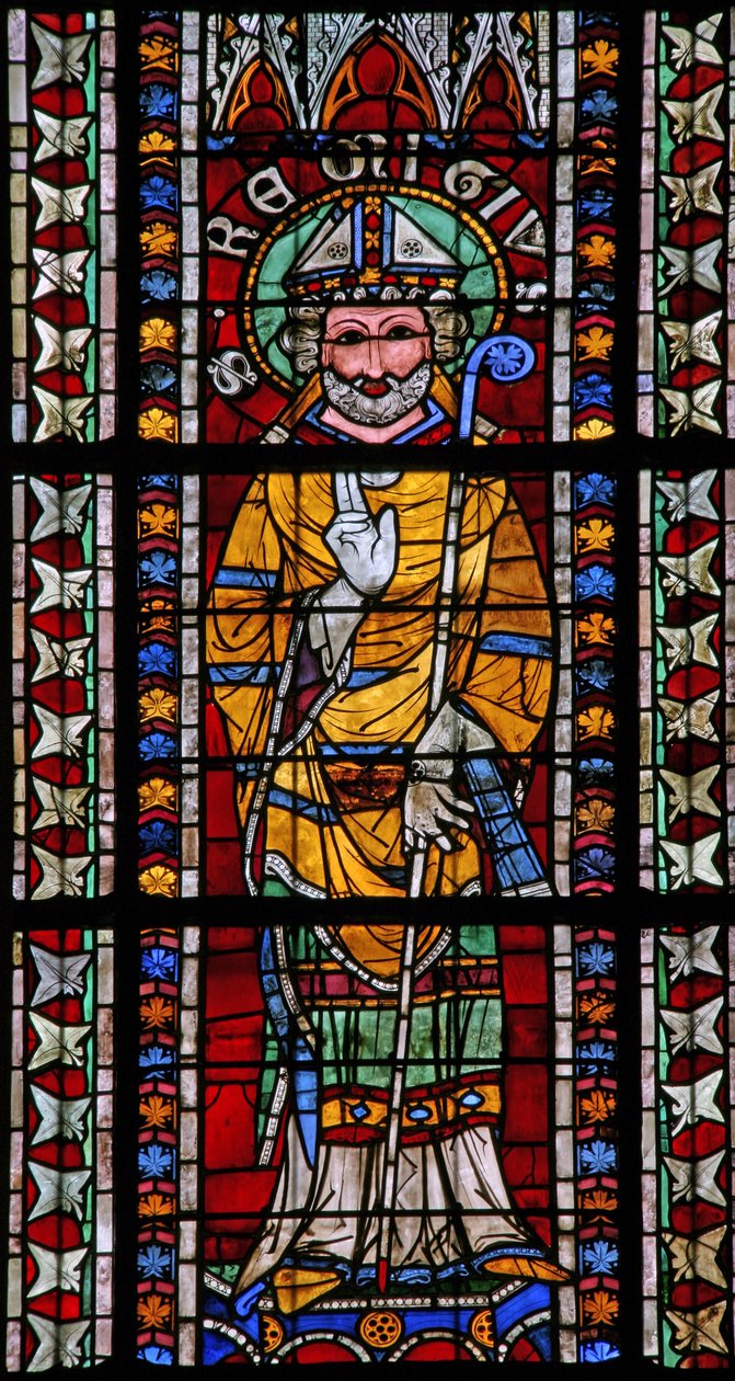 Ventana w207 que representa a San Remigio de French School