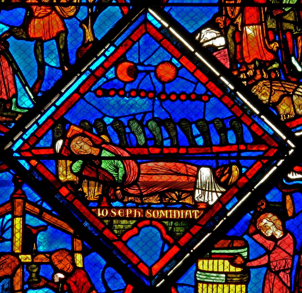 Ventana w24 que representa los sueños de José de French School