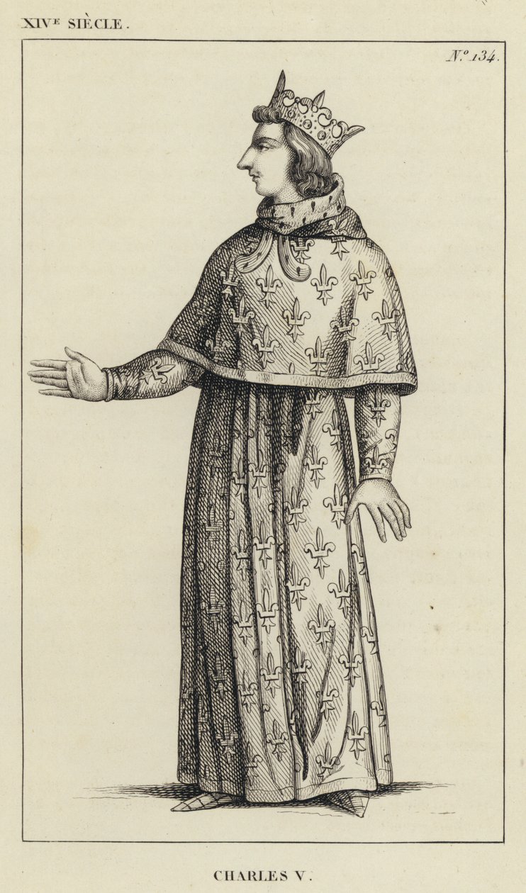 Siglo XIV, Carlos V de French School