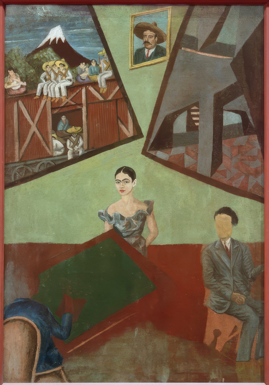 Pancho Villa y Adelita de Frida Kahlo