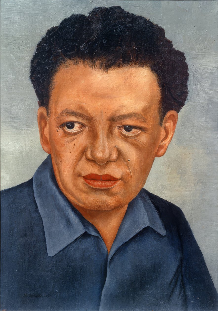 Retrato de Diego Rivera de Frida Kahlo