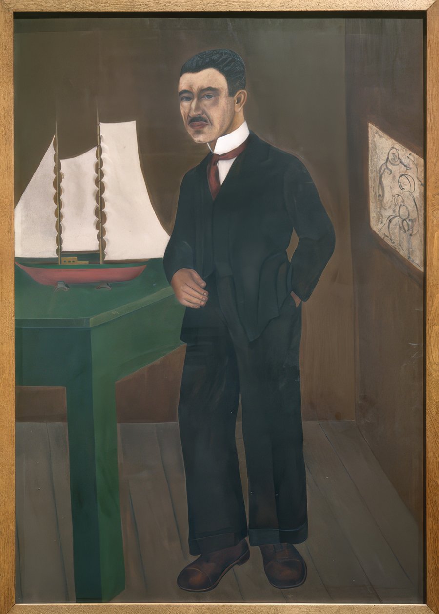 Retrato de Leo Bloesser de Frida Kahlo