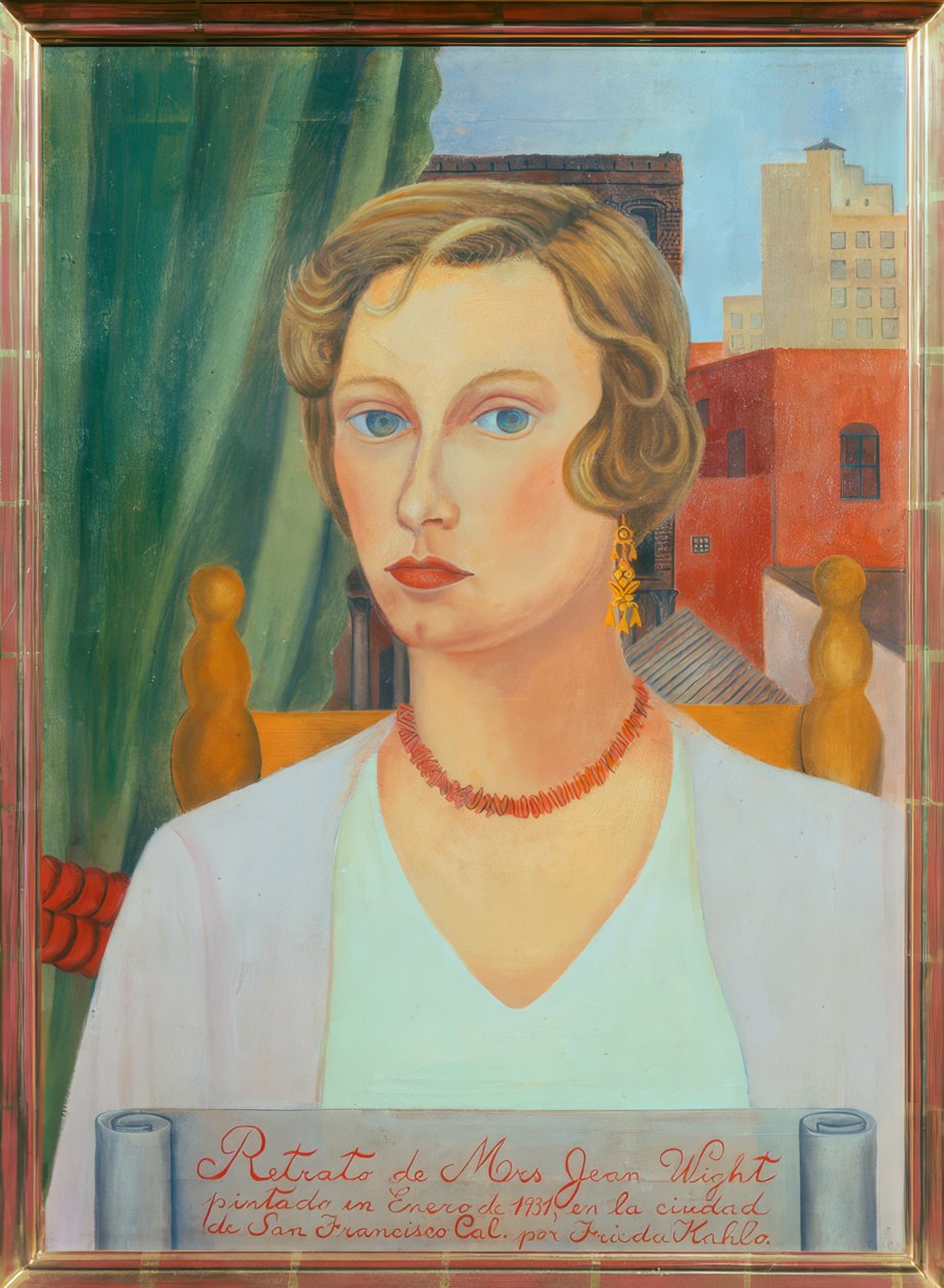 Retrato de la Sra. Jean Wight de Frida Kahlo