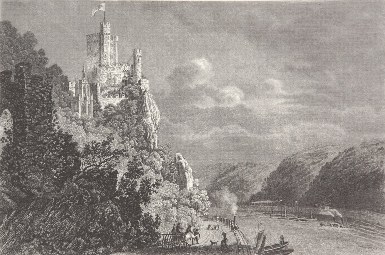 Castillo Rheinstein de Pierre Joseph Redouté