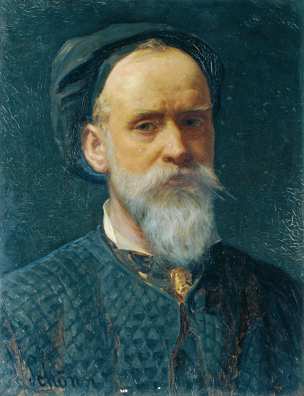 Auto retrato de Friedrich Alois Schönn