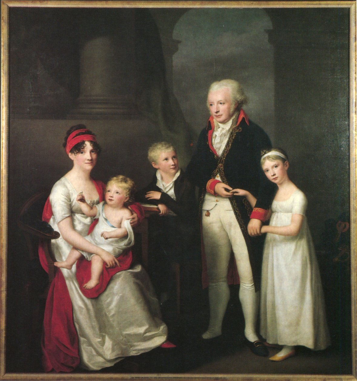 Familia Gröger Souchay de Friedrich Carl Groger
