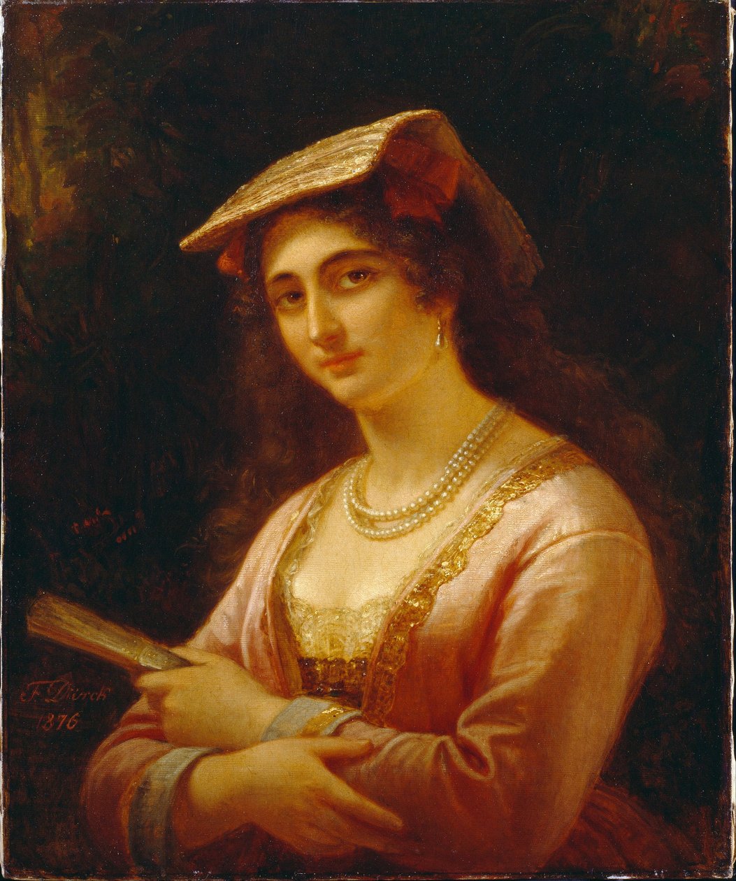 Una mujer napolitana de Friedrich Dürck