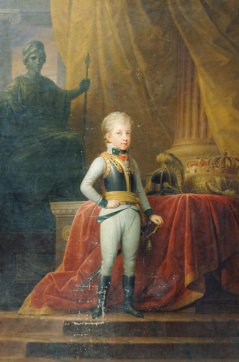 Archiduque Fernando de niño de Friedrich Heinrich Fuger