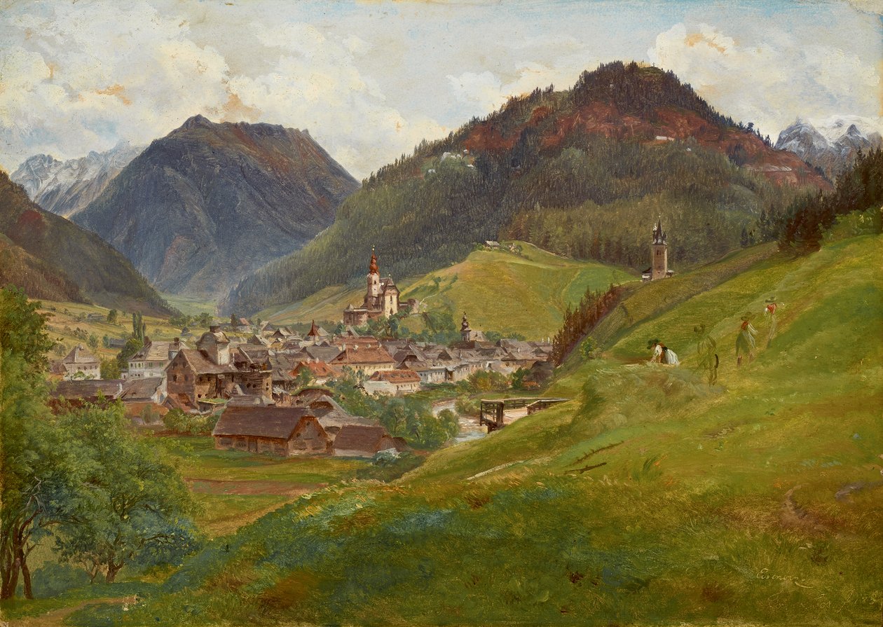 Vista de mineral de hierro de Friedrich Loos
