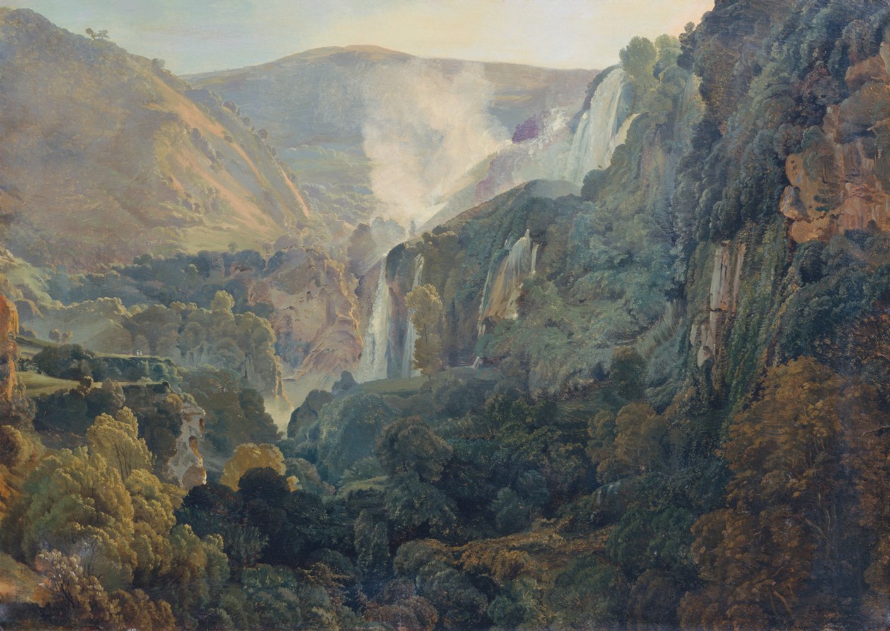 Las cascadas de Terni de Friedrich Nerly d. Ä.