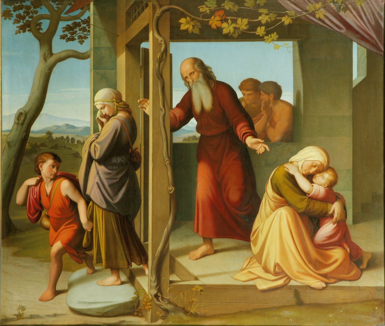 El Destierro de Agar de Friedrich Overbeck