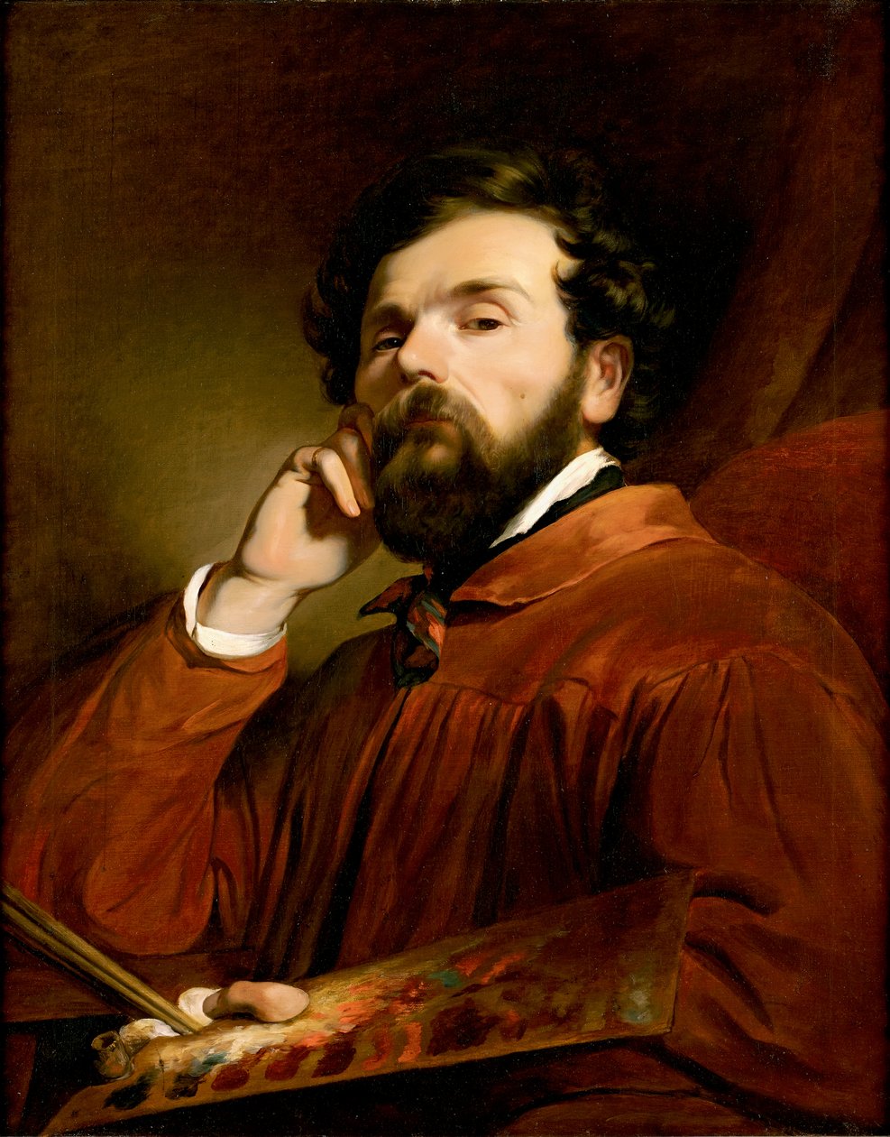 Autorretrato, después de 1846 de Friedrich Ritter von Amerling