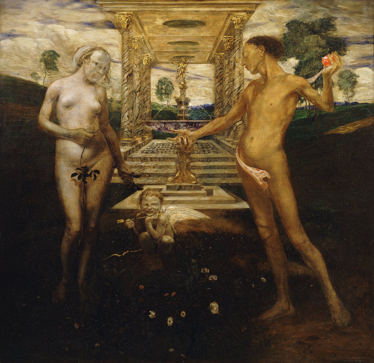 Adán y Eva de Friedrich Stahl