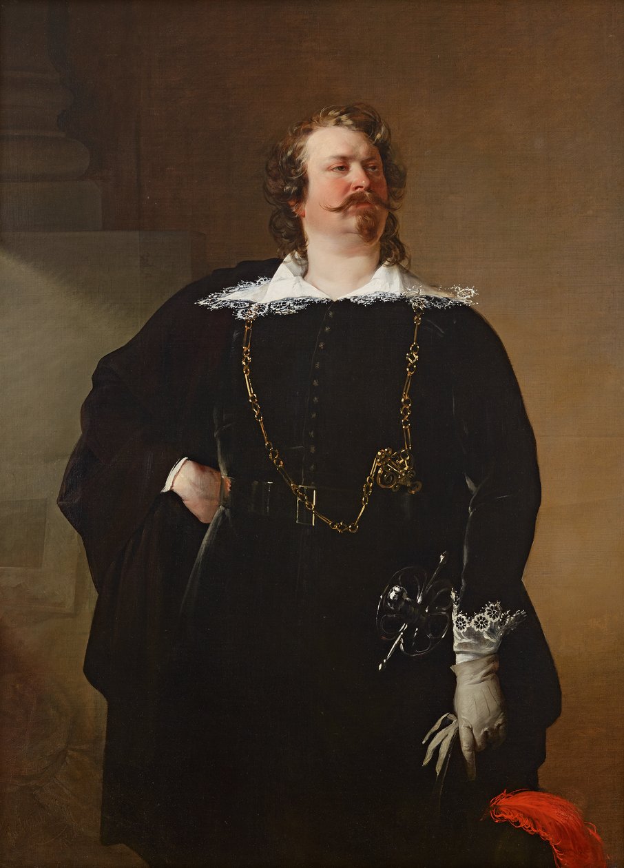 Alcalde flamenco (¿Barón Pfuel?) de Friedrich von Amerling