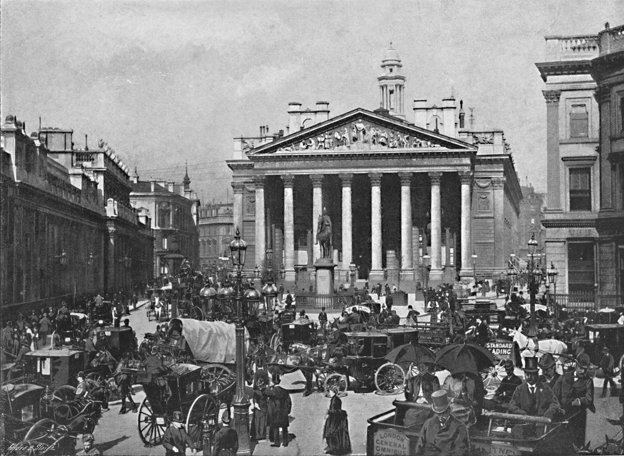La Bolsa Real, c. 1896 de Frith and Co