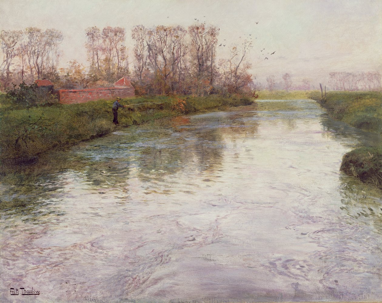 Arroyo, c.1890 de Frits Thaulow