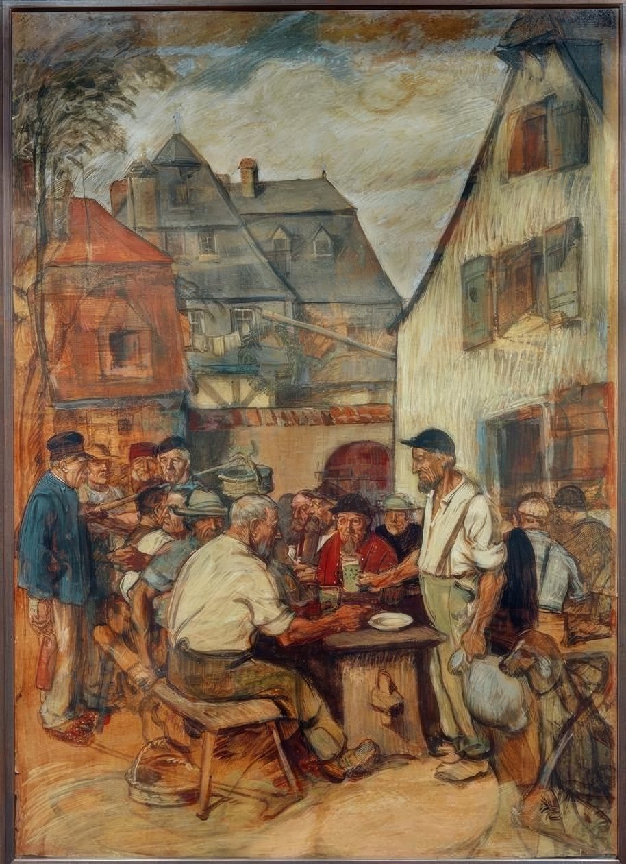 Taberna en Sachsenhausen de Fritz Böhle