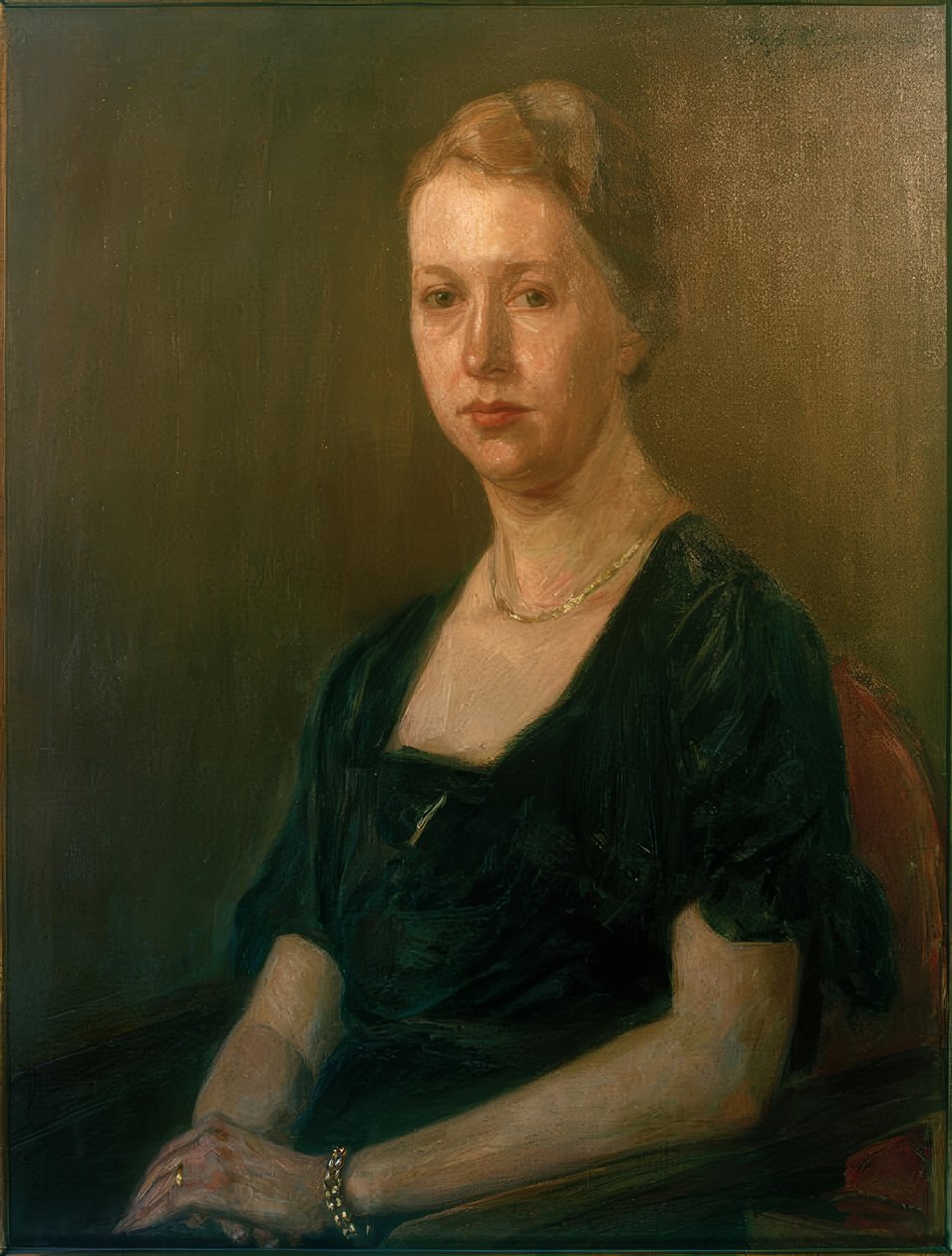Retrato de Hertha Römer de Fritz Mackensen