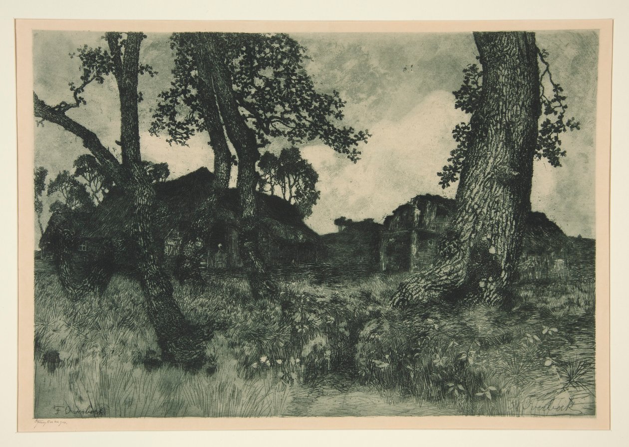 Antigua Granja (Altes Geheft) de Fritz Overbeck