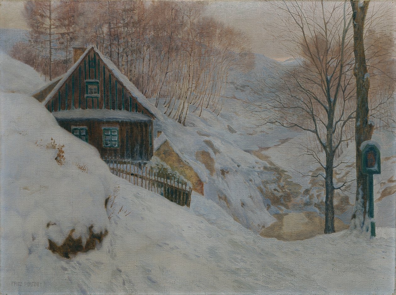 El Seebachtal cerca de Franzensbad de Fritz Pontini