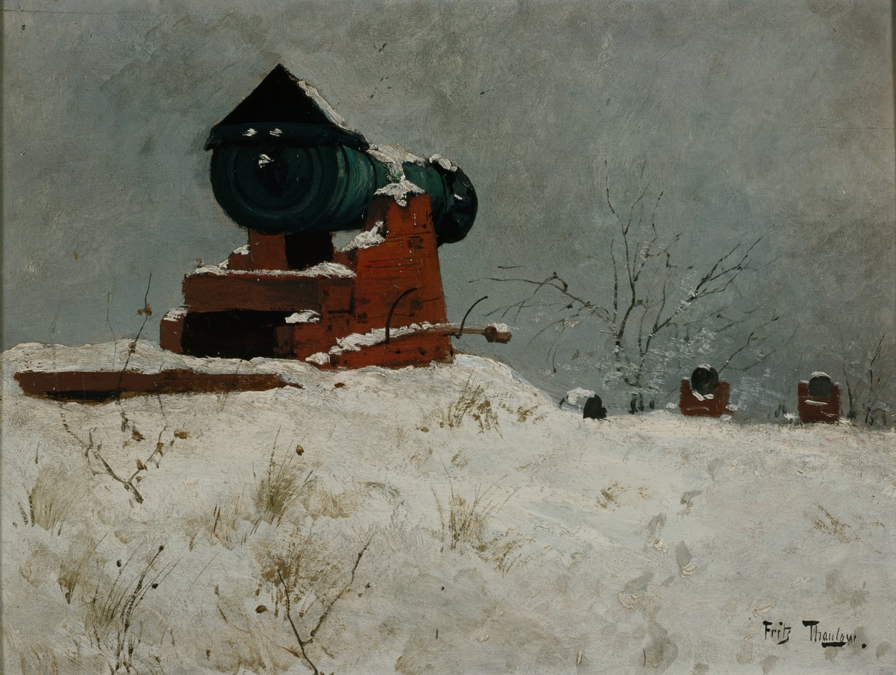 Cañón, Akershus de Fritz Thaulow