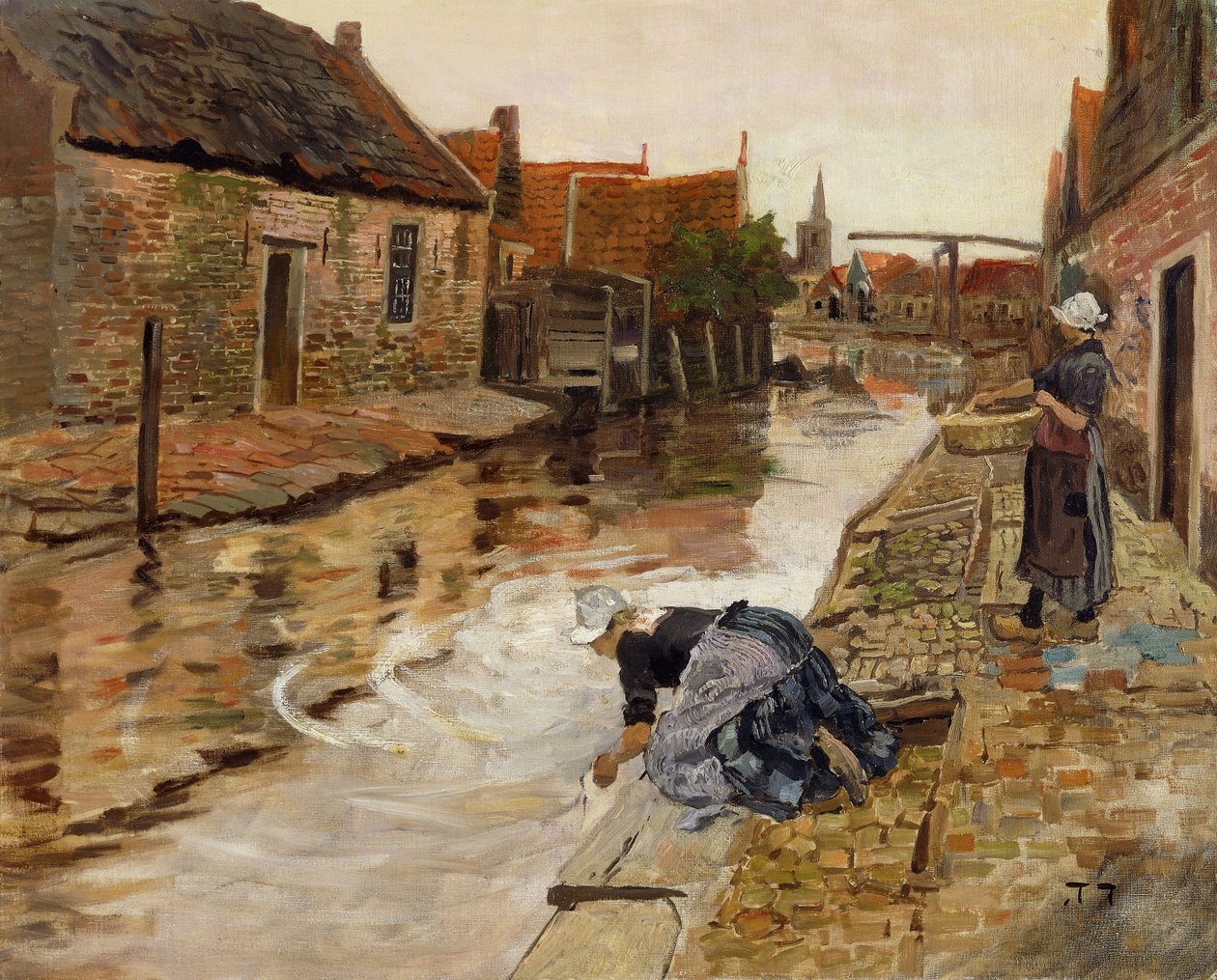 Volendam de Frits Thaulow