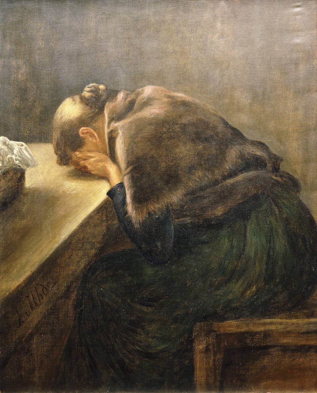 Luto de Fritz von Uhde