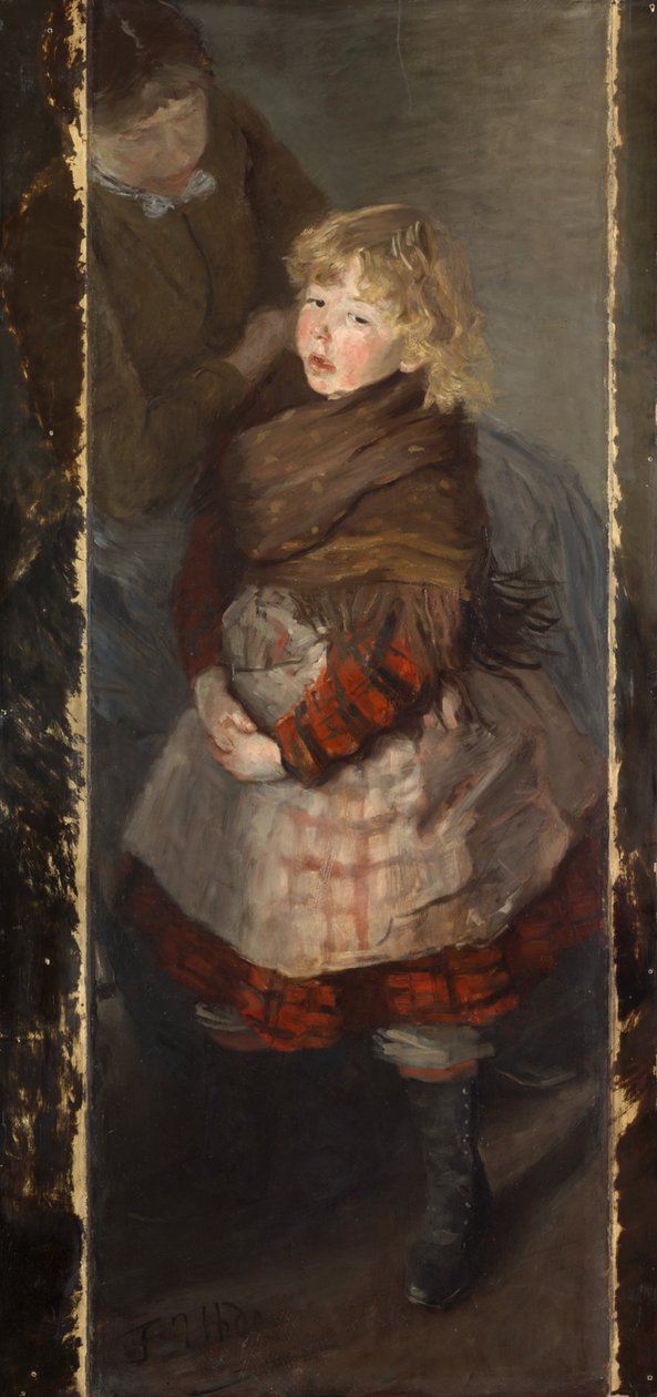 madre e hijo de Fritz von Uhde