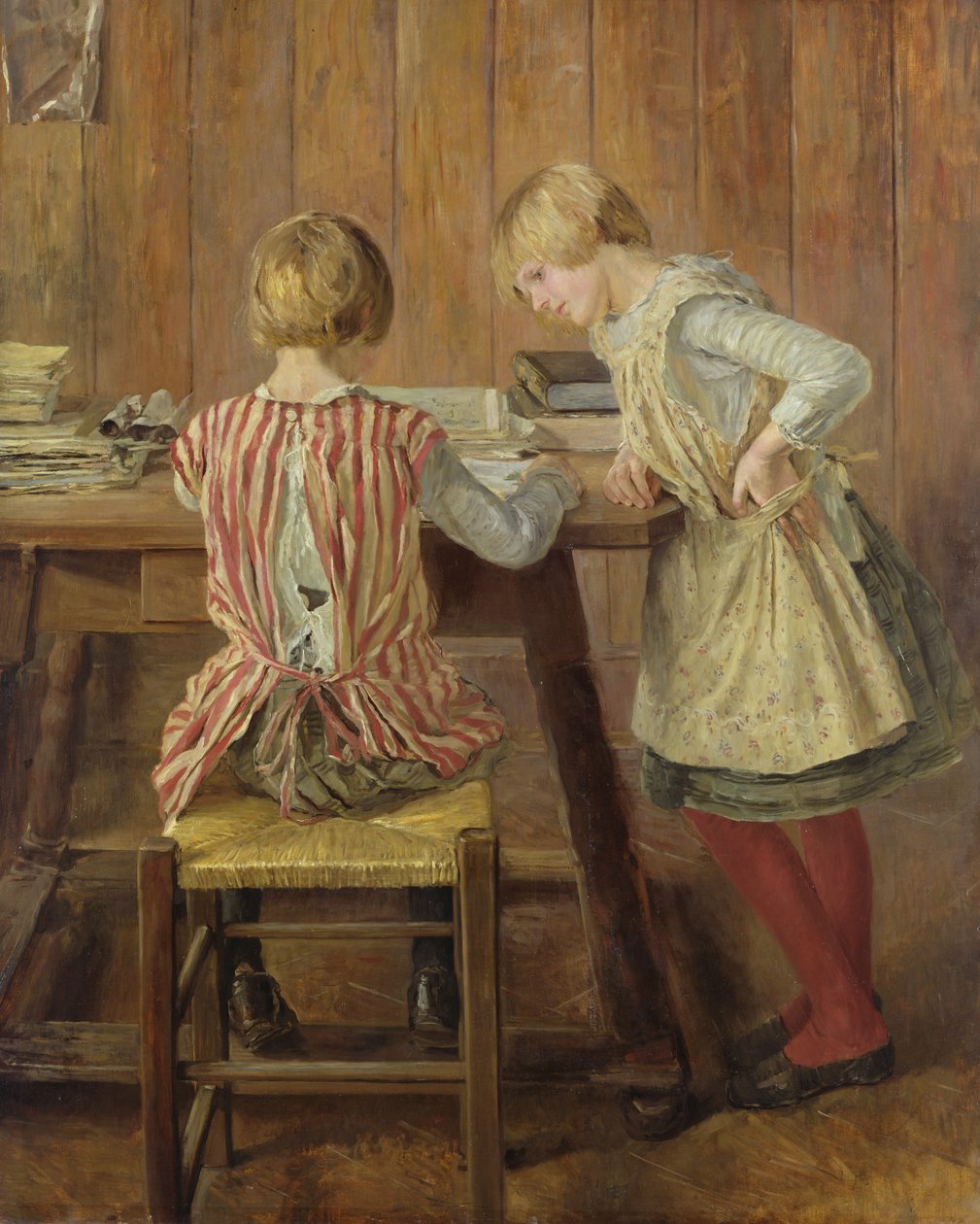 El Libro de Imágenes, 1889 de Fritz von Uhde