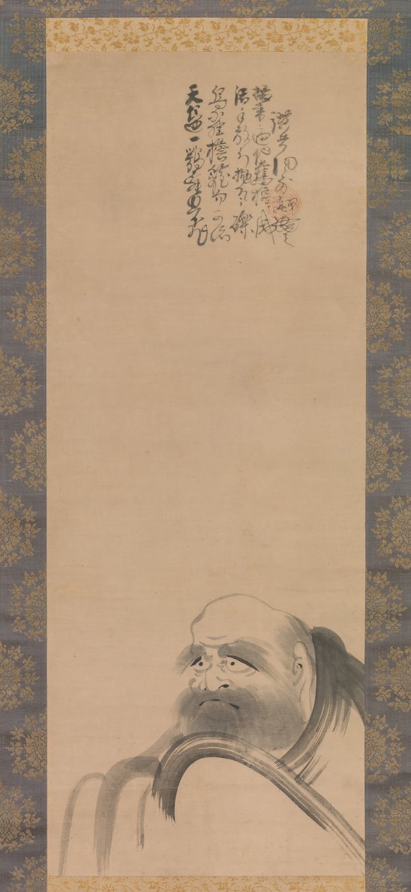 Retrato de Daruma, principios del siglo XVII de Fugai Ekun