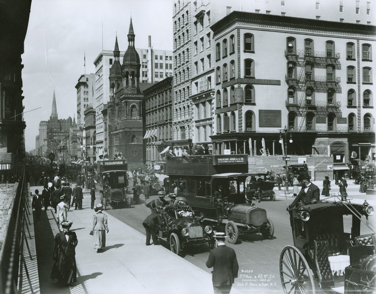 Quinta Avenida (1909) de G.P. Hall und Sohn