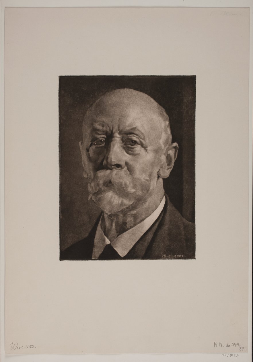 Autorretrato de G.V. Blom