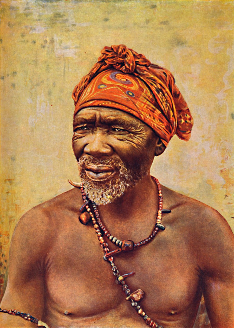 Un curandero sudafricano de GW Wilson