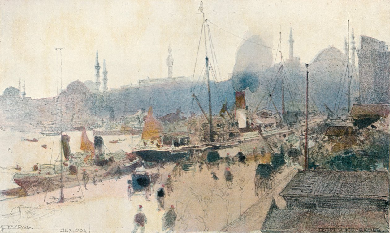 El muelle, Stamboul de G Kossiakoff