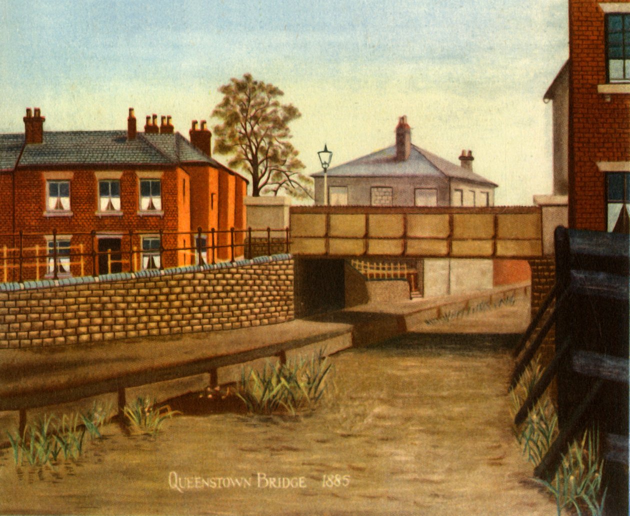 Puente de Queenstown, Swindon, 1885, 1943 de G. Puckey